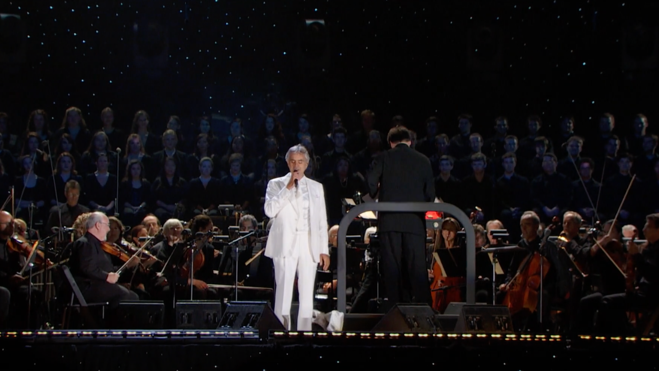 Musical Icons Join Andrea Bocelli 
