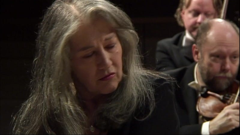 Martha Argerich Headlines Nobel Concert
